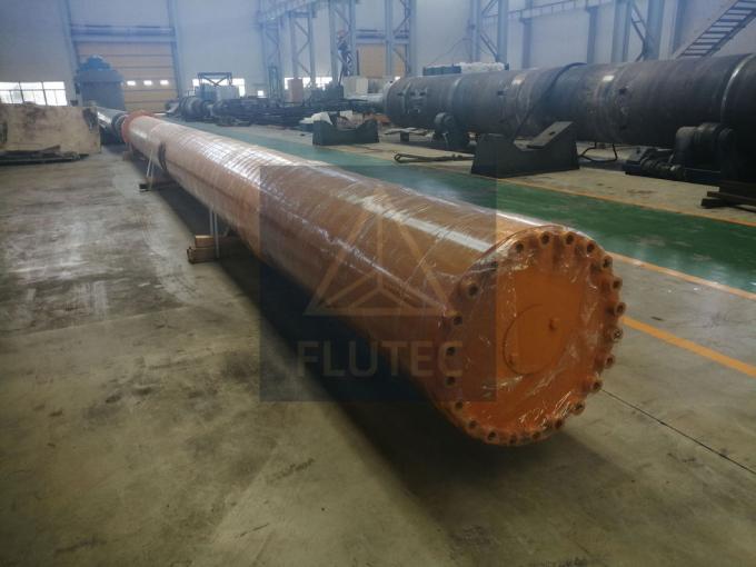 Flutec ซิลินเดอร์ไฮดรอลิกตามสั่ง อะไหล่ไฮดรอลิกความละเอียดสูง สําหรับโครงการเหล็ก 3