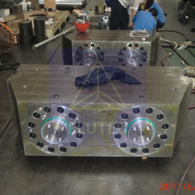 Flutec Custom Made Hydraulic Block Cylinder สําหรับโรงงานผลิตเหล็ก 2