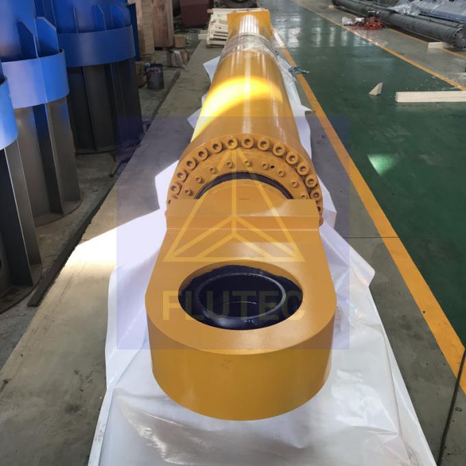 สแตนเลสคาร์บอน อุปกรณ์การทํางานสองครั้ง ไฮดรอลิกซิลินเดอร์ ISO9001 รับรอง 1