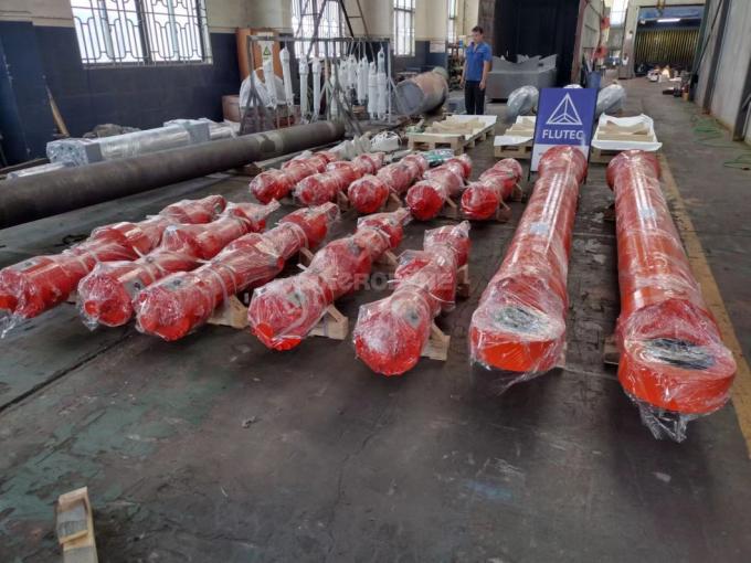40MPa ทะเลไฮดรอลิก ซิลินเดอร์ Mill ประเภท Boom ซิลินเดอร์น้ํามันไฮดรอลิก 1