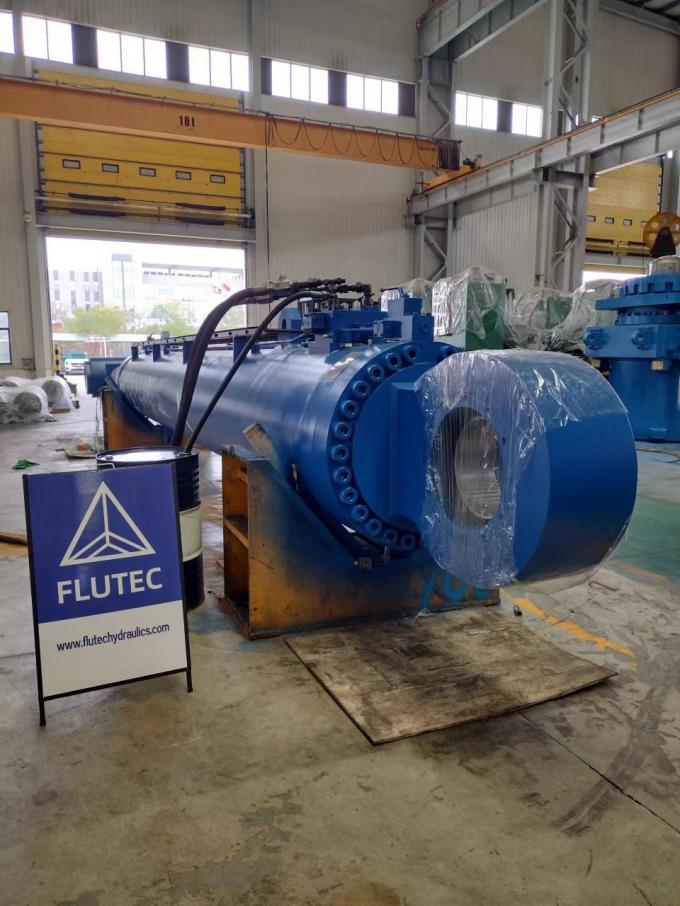 40MPa ทะเลไฮดรอลิก ซิลินเดอร์ Mill ประเภท Boom ซิลินเดอร์น้ํามันไฮดรอลิก 8