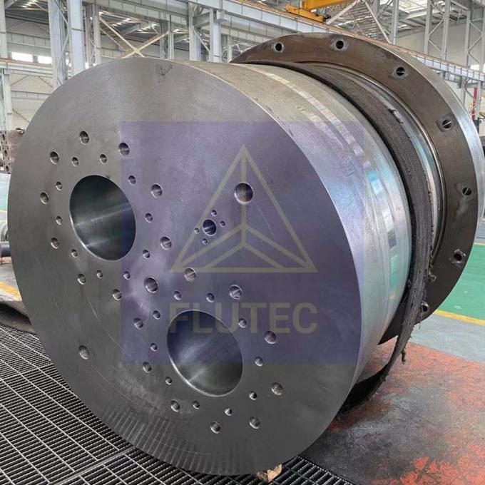 Flutec 3500ton หัวกล่องสําหรับเครื่องกีฬาหมุนโลหะ 1