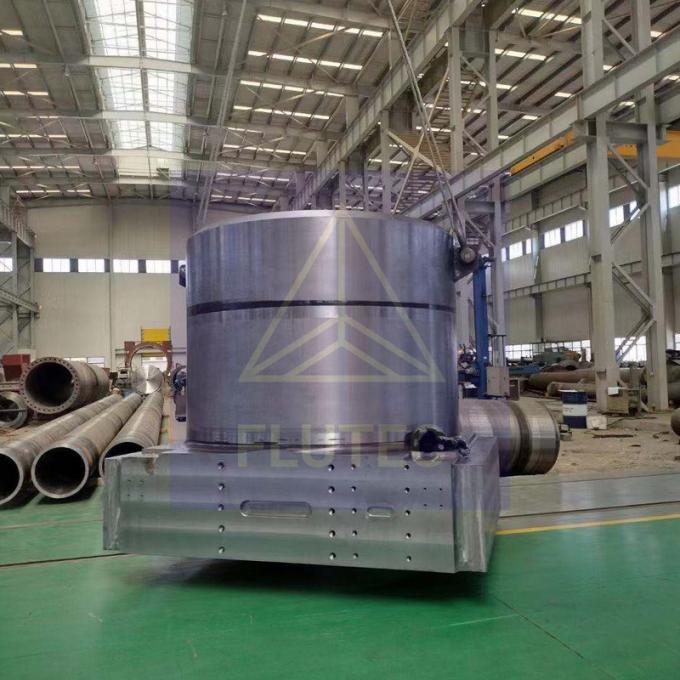 ปลาไฮดรอลิกขนาดใหญ่แบบกําหนดเอง ประเภทโรงงานผลิตแบบสองแบบ / หัว bolted / ฐาน welded 0