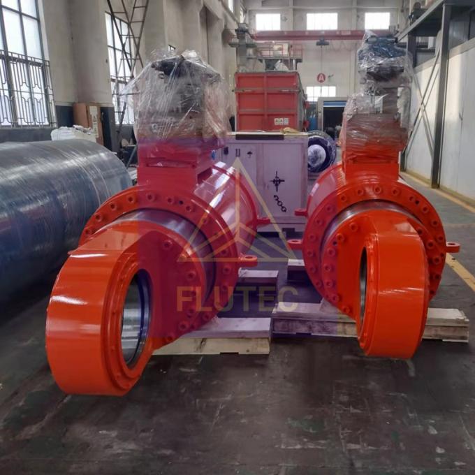 ซิลินเดอร์ไฮดรอลิกแบบ Custom Mill Duty ความดันกลางสําหรับอุตสาหกรรมเหล็ก 2