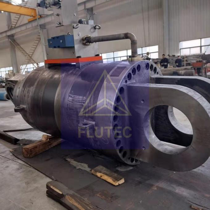 ซิลินเดอร์ไฮดรอลิกแบบ Custom Mill Duty ความดันกลางสําหรับอุตสาหกรรมเหล็ก 4