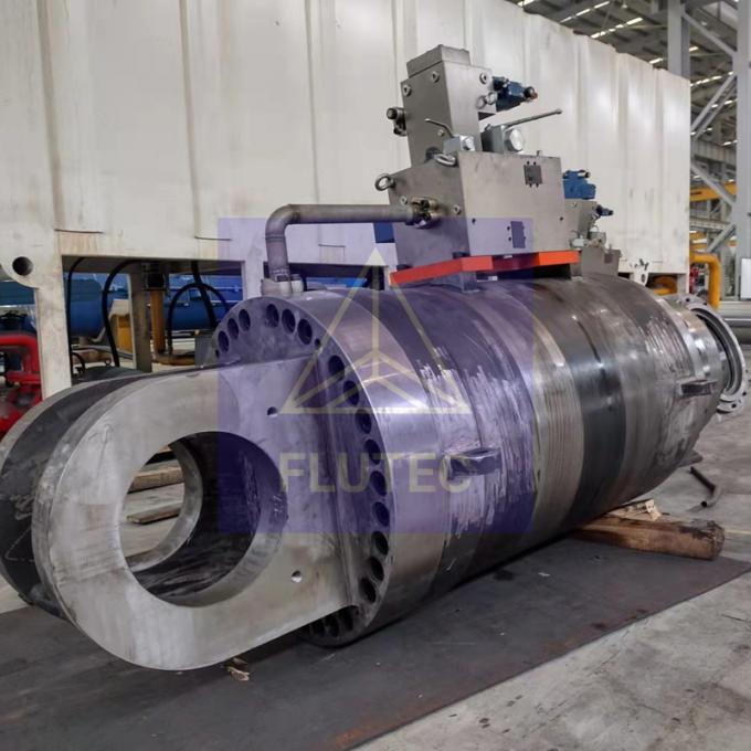 ซิลินเดอร์ไฮดรอลิกแบบ Custom Mill Duty ความดันกลางสําหรับอุตสาหกรรมเหล็ก 3