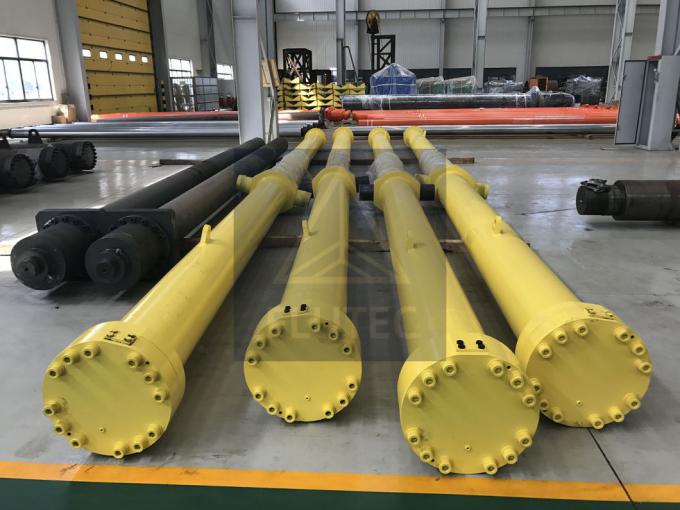 กระบอกยกไฮดรอลิก 40MPa ที่กําหนดเองสําหรับประตูระบายน้ํา / เครื่องตัด 1