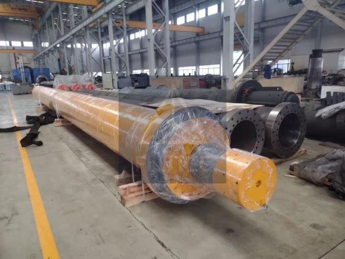 กระบอกยกไฮดรอลิก 40MPa ที่กําหนดเองสําหรับประตูระบายน้ํา / เครื่องตัด 4