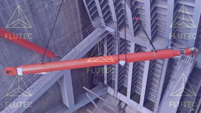 Head Bolted Mill type Hydraulic Cylinder สําหรับประตูเขื่อน / ประตูระบายน้ํา 4