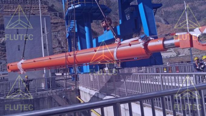 Head Bolted Mill type Hydraulic Cylinder สําหรับประตูเขื่อน / ประตูระบายน้ํา 2