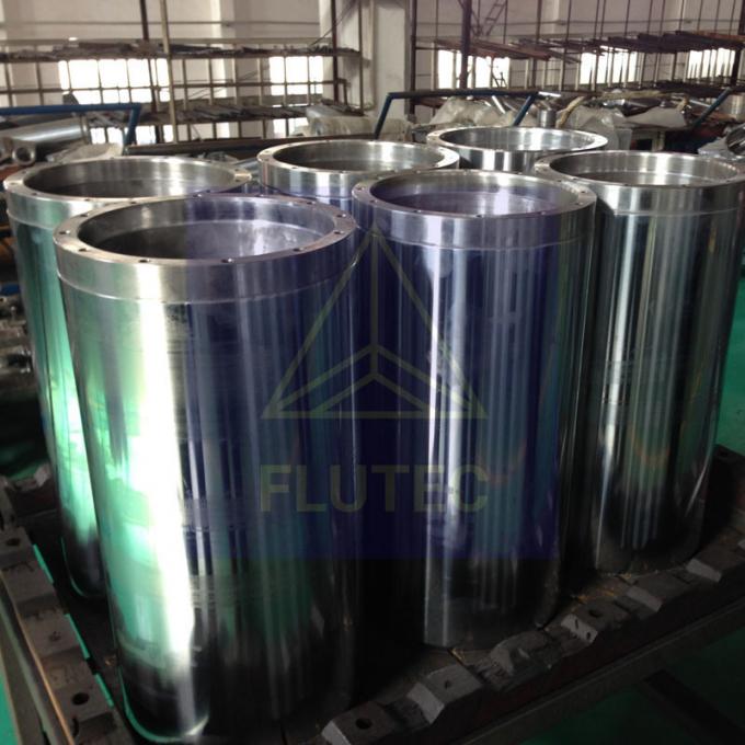 CNC Machining ท่อกระบอกไฮดรอลิก Ck45 42CrMo วัสดุเหล็ก 1