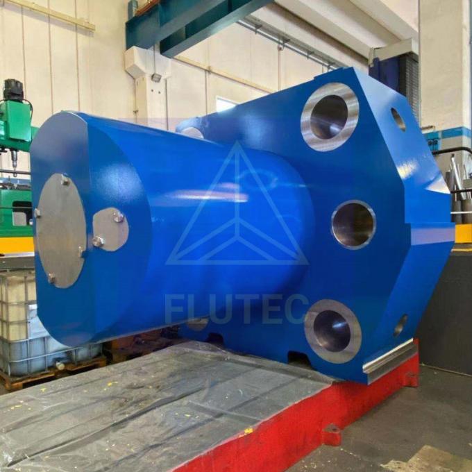 กล่องไฮดรอลิกขนาดใหญ่ ความดันสูง สําหรับเครื่องกด extrusion 20000 ตัน 0