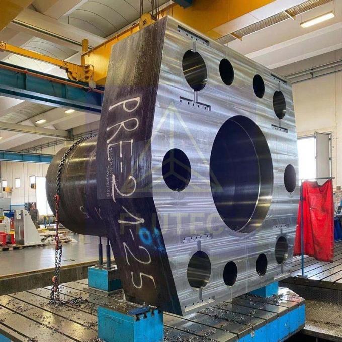 กล่องไฮดรอลิกขนาดใหญ่ ความดันสูง สําหรับเครื่องกด extrusion 20000 ตัน 1