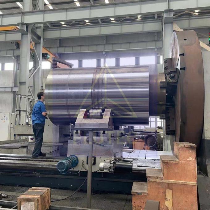 หัวหินไฮดรอลิกกระบอกท่อเหล็กคาร์บอนสําหรับ 4000 ตัน เครื่องพิมพ์ Forging 1
