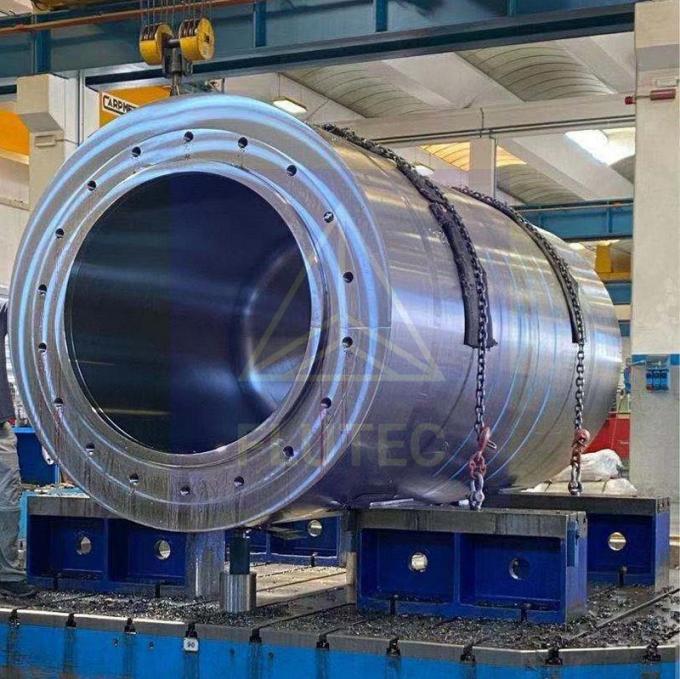 70MPa Steel ไฮดรอลิกไซลินเดอร์บาร์เรล สําหรับไฮดรอลิกพรีส 1