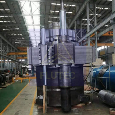 ปลาไฮดรอลิกขนาดใหญ่แบบกําหนดเอง ประเภทโรงงานผลิตแบบสองแบบ / หัว bolted / ฐาน welded