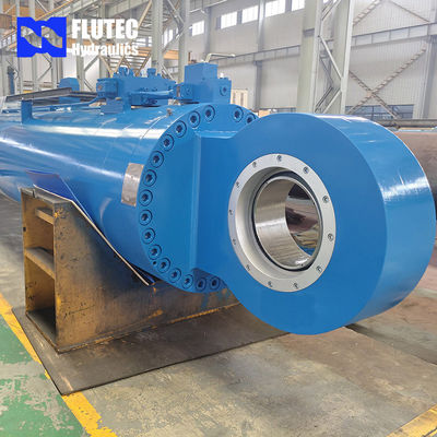 Luffing Offshore Piling Barge ปลาไฮดรอลิกซิลินเดอร์ด้วยพิสตัน การรักษาพื้นผิวที่แตกต่างกัน